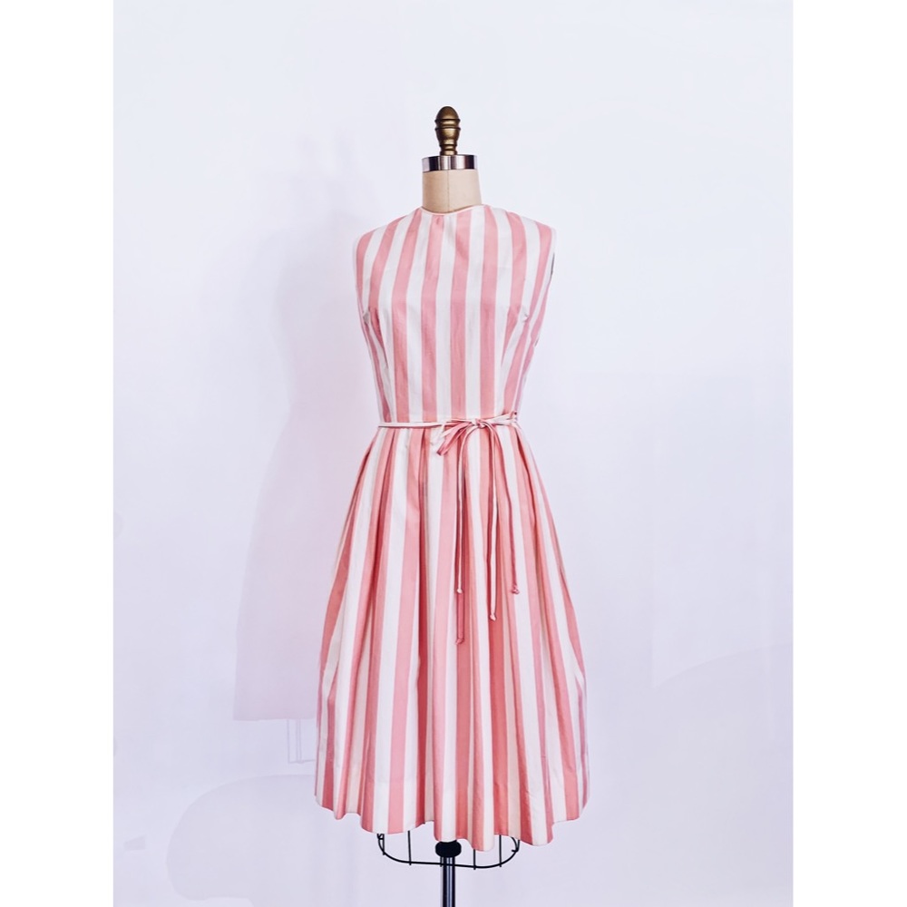 Vintage 1960s candy stripe dress!